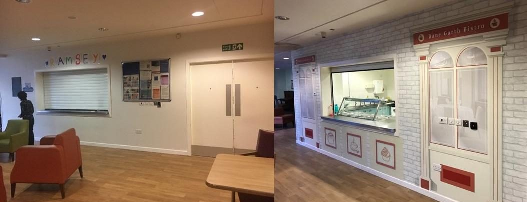 dining mural for dementia environment 
