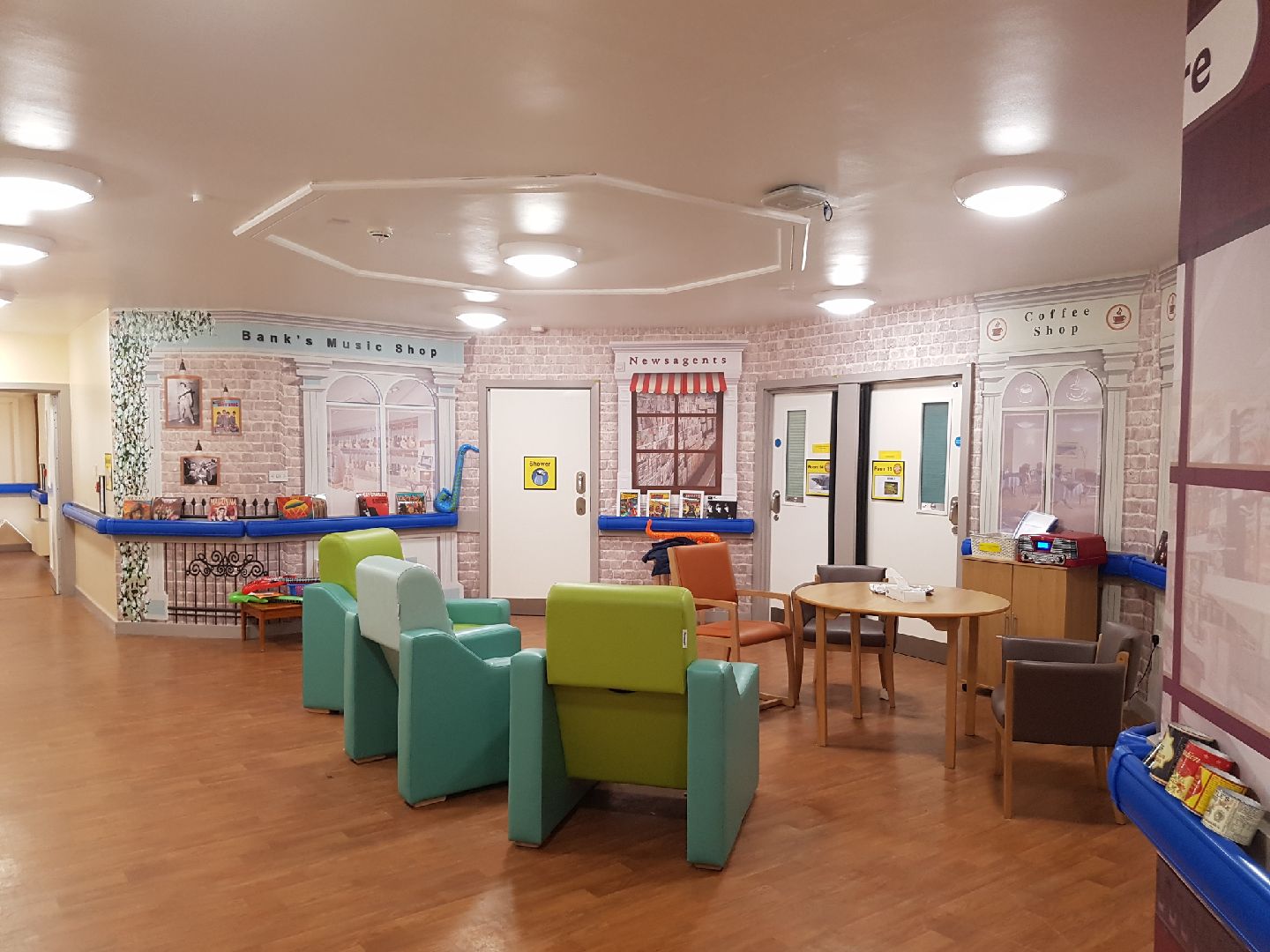 Hospital dementia environments