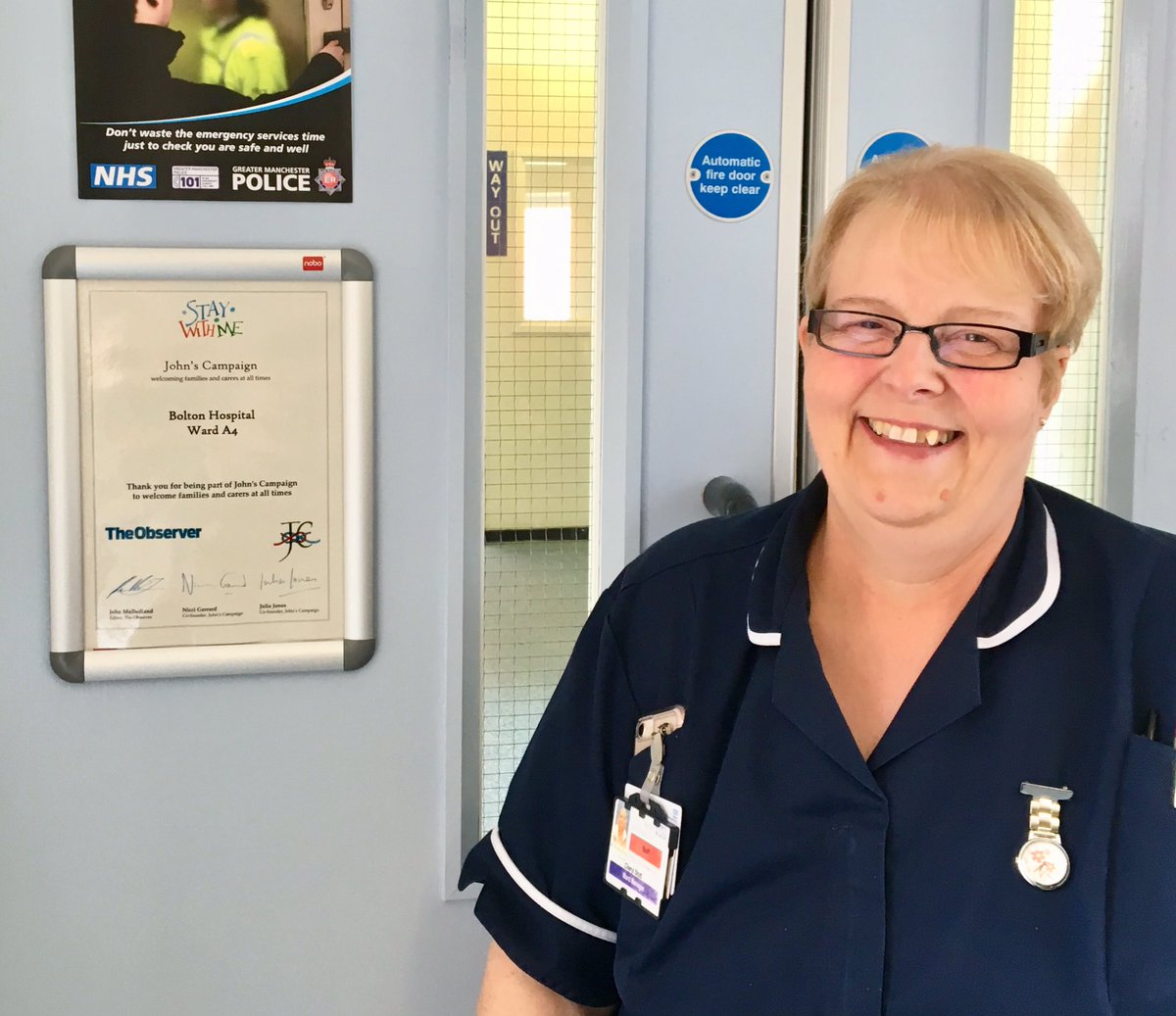 Bolton dementia friendly staff