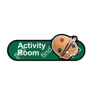 Activity Room Sign