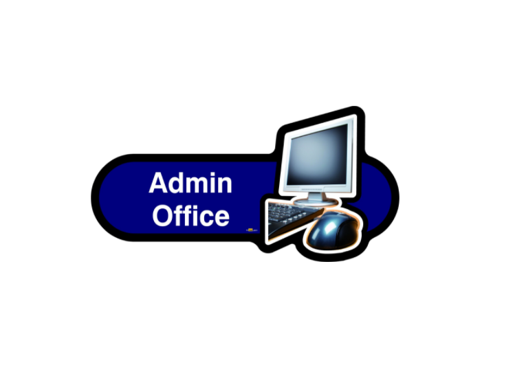 Admin Office Sign