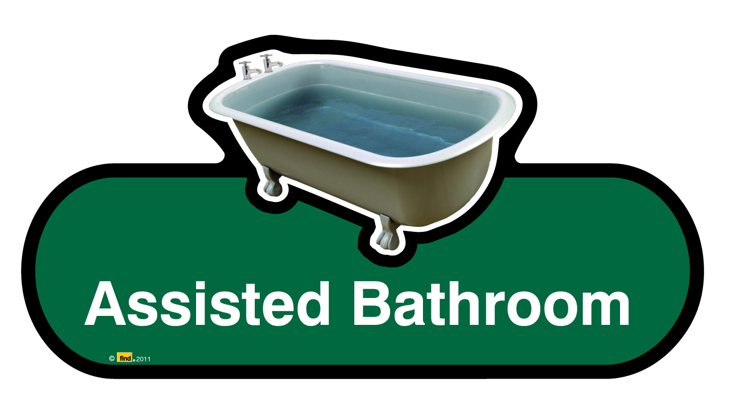 Assisted Bathroom Sign - Image 11