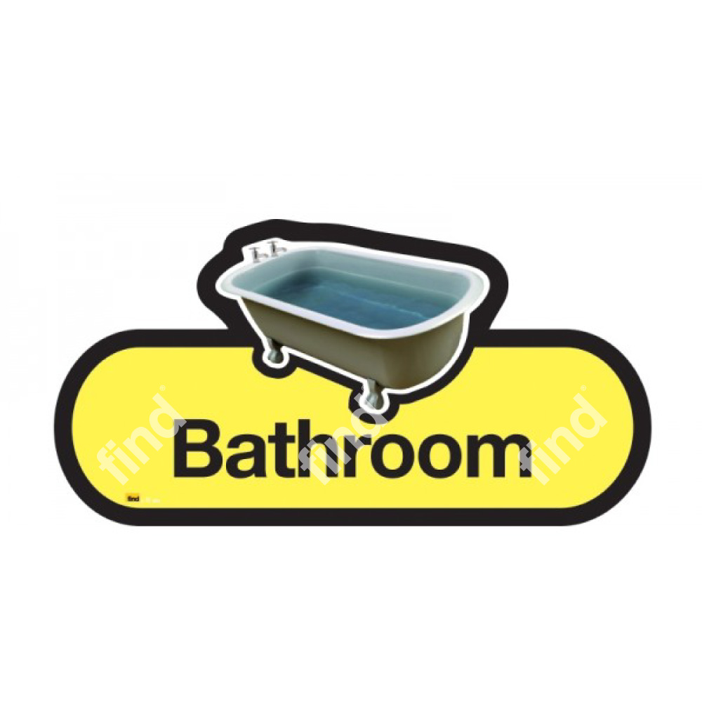 Bathroom Sign