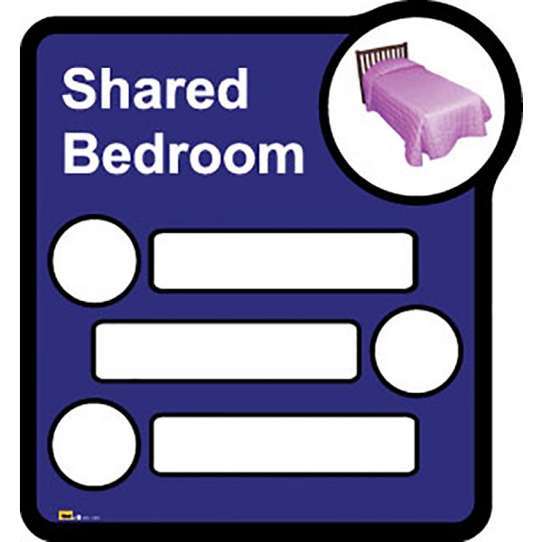 Bedroom Sign for Three Sharing - Image 5
