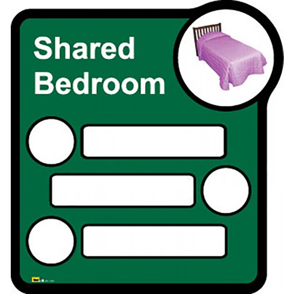 Bedroom Sign for Three Sharing - Image 6