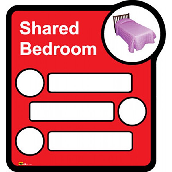 Bedroom Sign for Three Sharing - Image 7