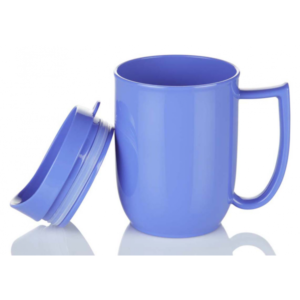Unbreakable Mug with Feeder Lid