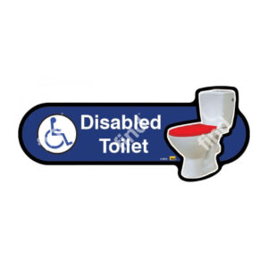 Disabled Toilet Sign