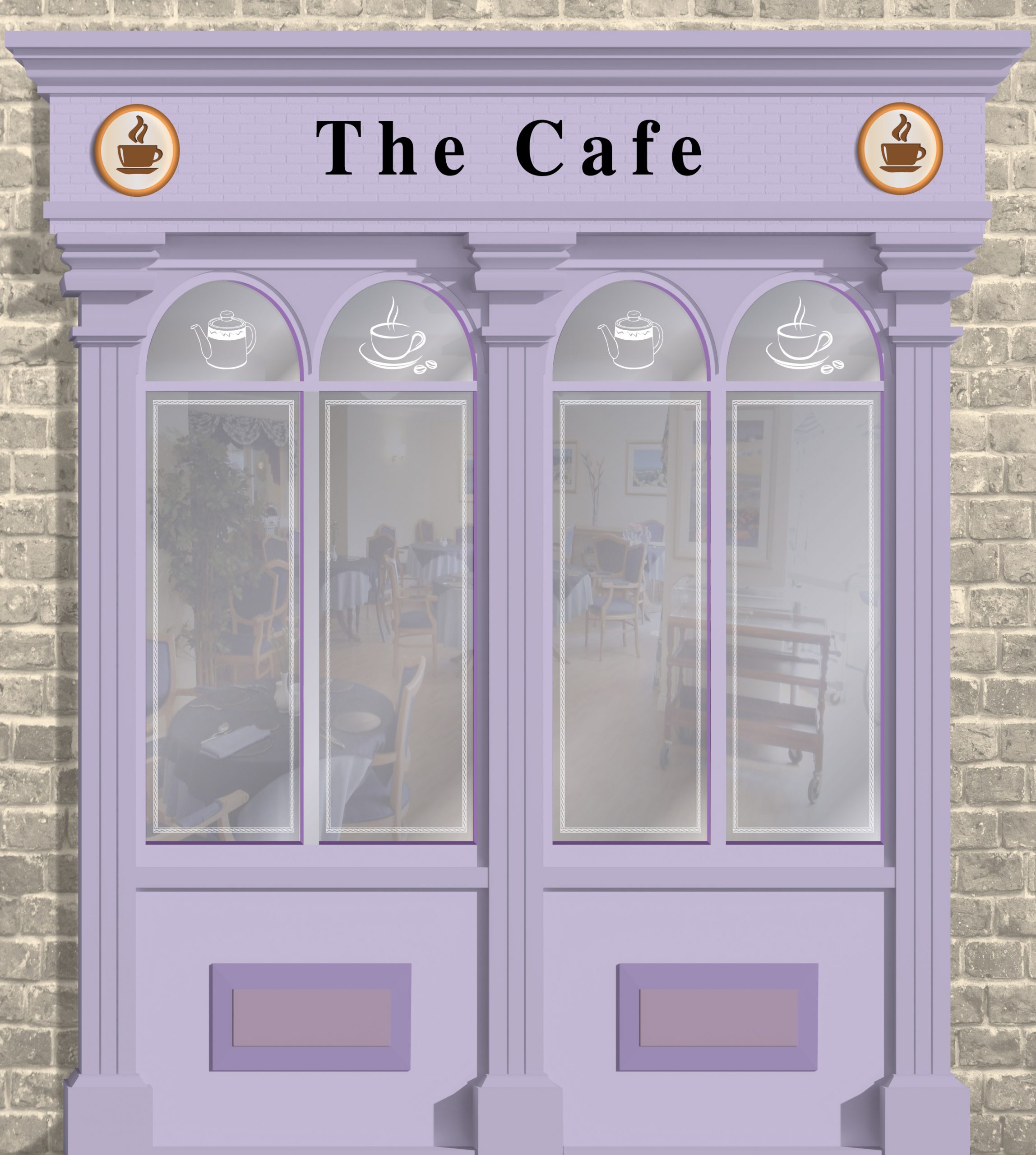 Café /Dining/Tearoom Mural