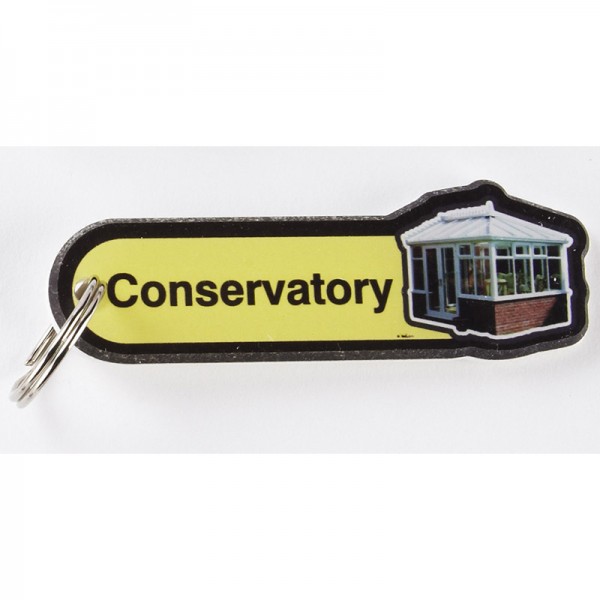 Key Fob with Labels and Key Ring - Image 5