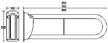 Double Arm Support Bar - Image 4