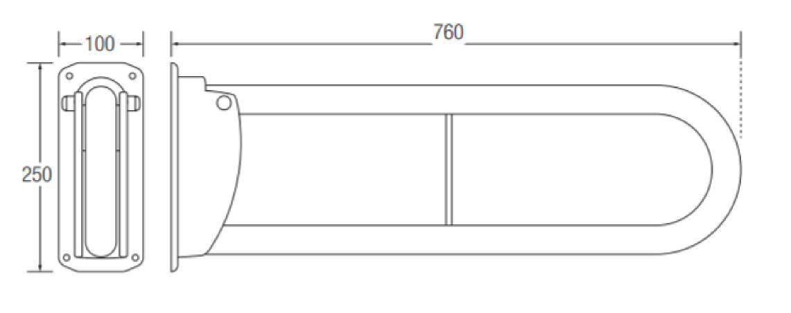 Double Arm Support Bar - Image 2