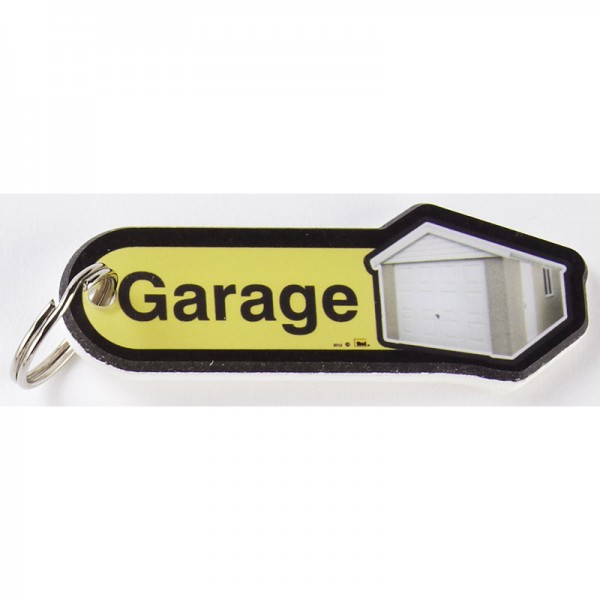 Key Fob with Labels and Key Ring - Image 7