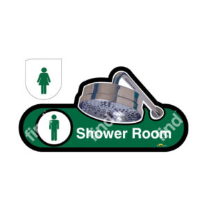 Interchangeable Shower Sign