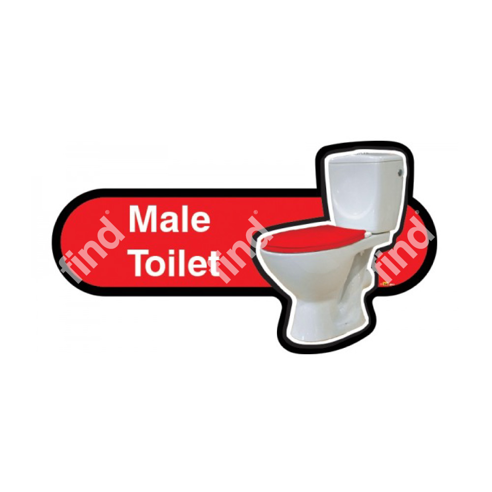 male toilet sign