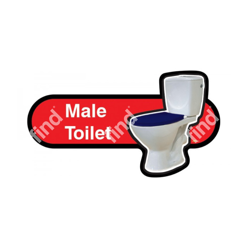 Male Toilet Sign - Image 2