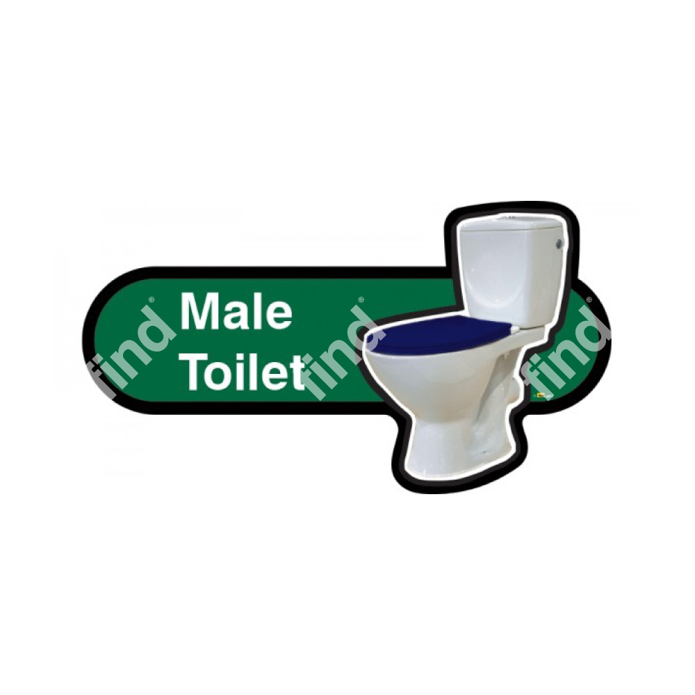Male Toilet Sign - Image 8