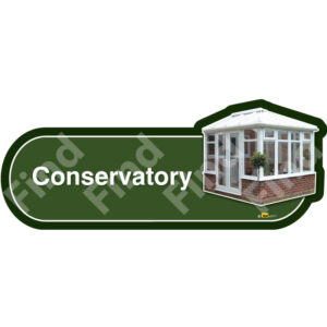 Vintage Conservatory Sign