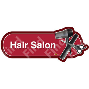 Vintage Hair Salon Sign