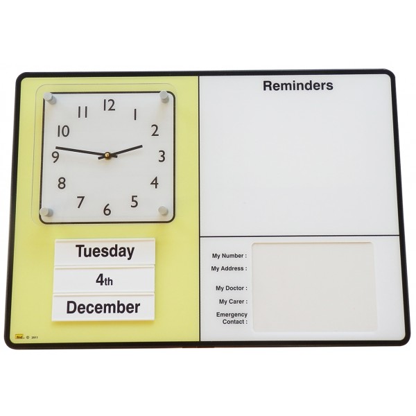 Personal Orientation Board with Insert