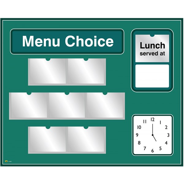 green menu board