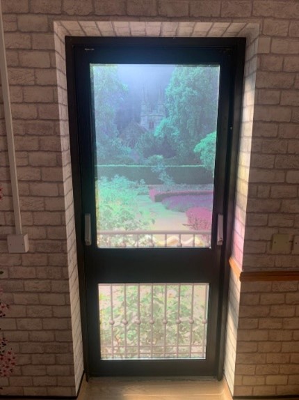 dementia exit doors