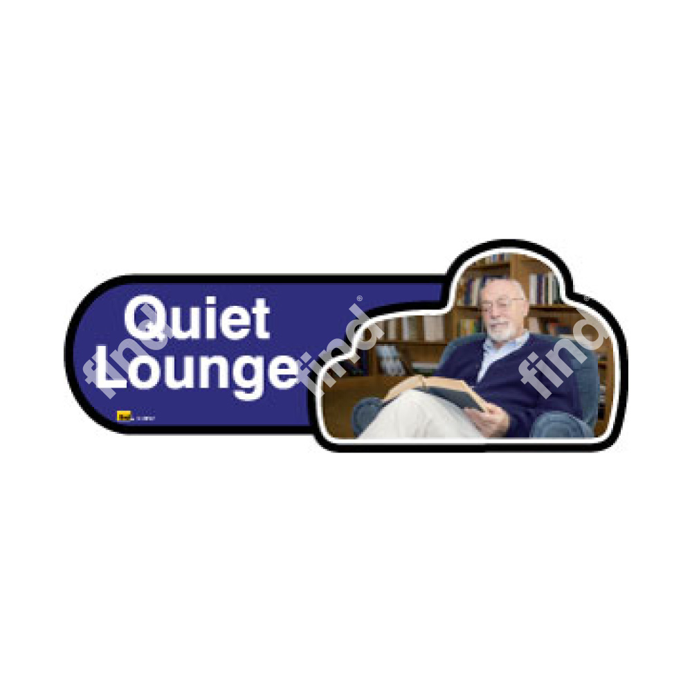 Quiet Lounge Sign - Image 4