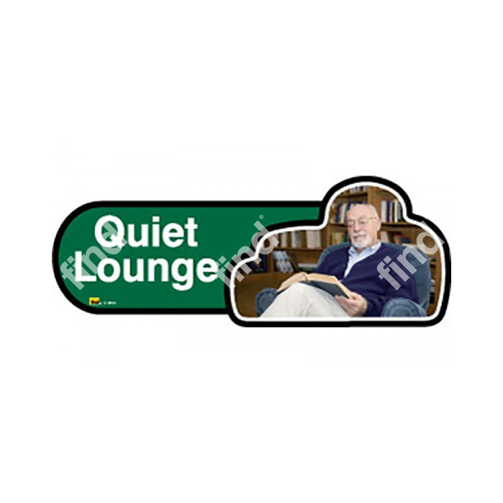 Quiet Lounge Sign - Image 2