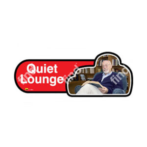 Quiet Lounge Sign