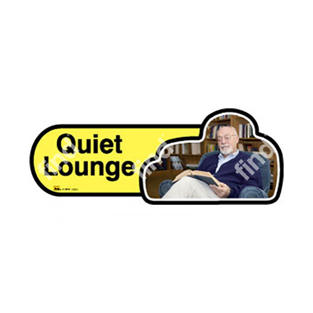 Quiet Lounge Sign - Image 3