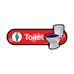 Female Toilet Sign with Symbol