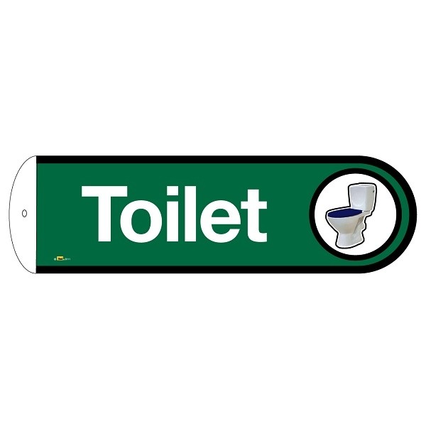 Toilet Flag Sign - Image 9