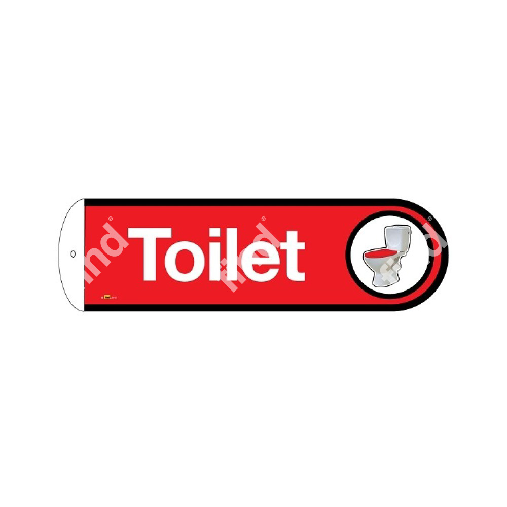 Toilet Flag Sign - Image 2