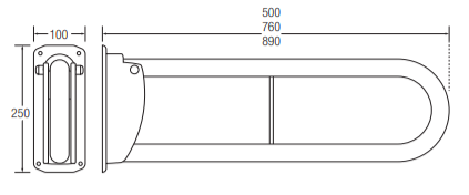 Double Arm Support Bar - Image 3