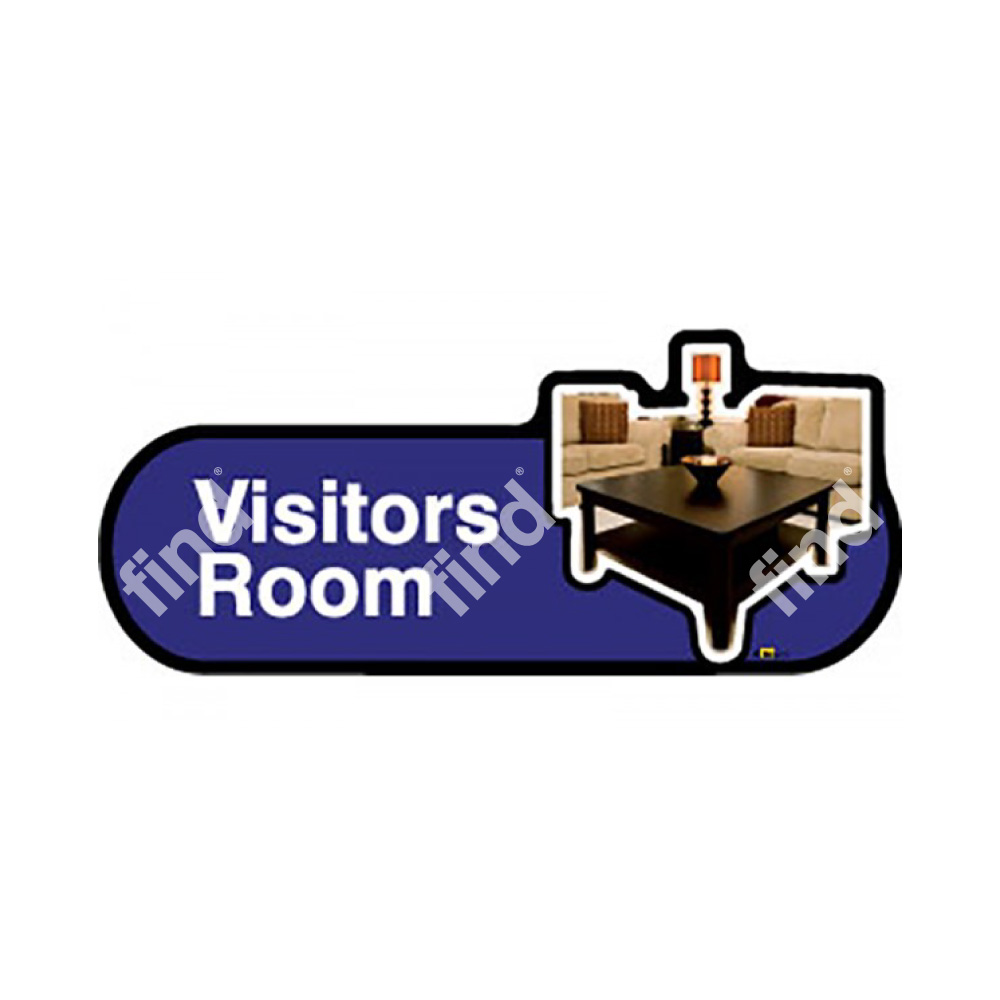 Visitors Room Sign - Image 2