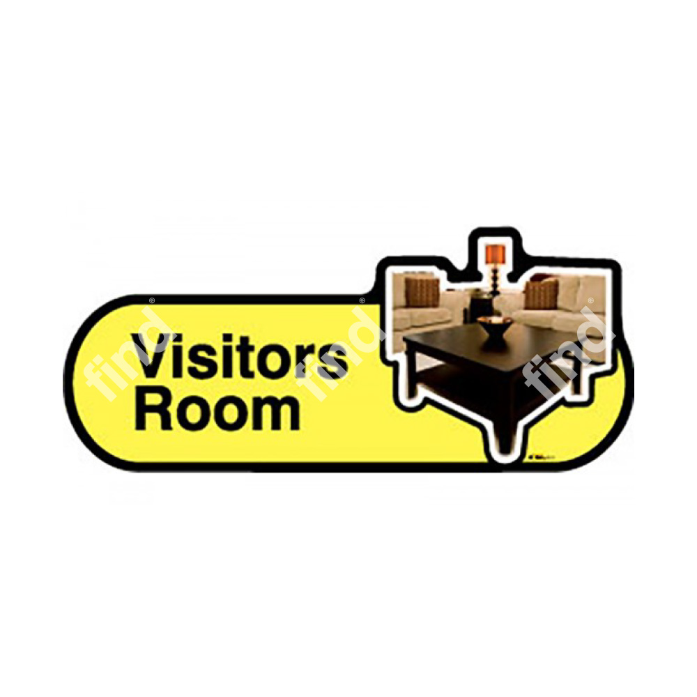 Visitors Room Sign - Image 3