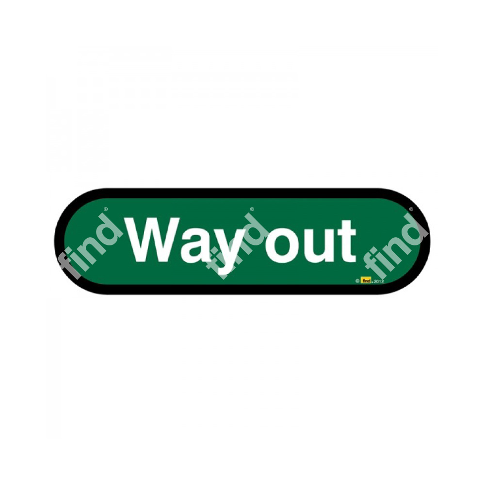 Way Out Sign - Image 4