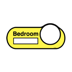 Bedroom Sign - Interchangeable