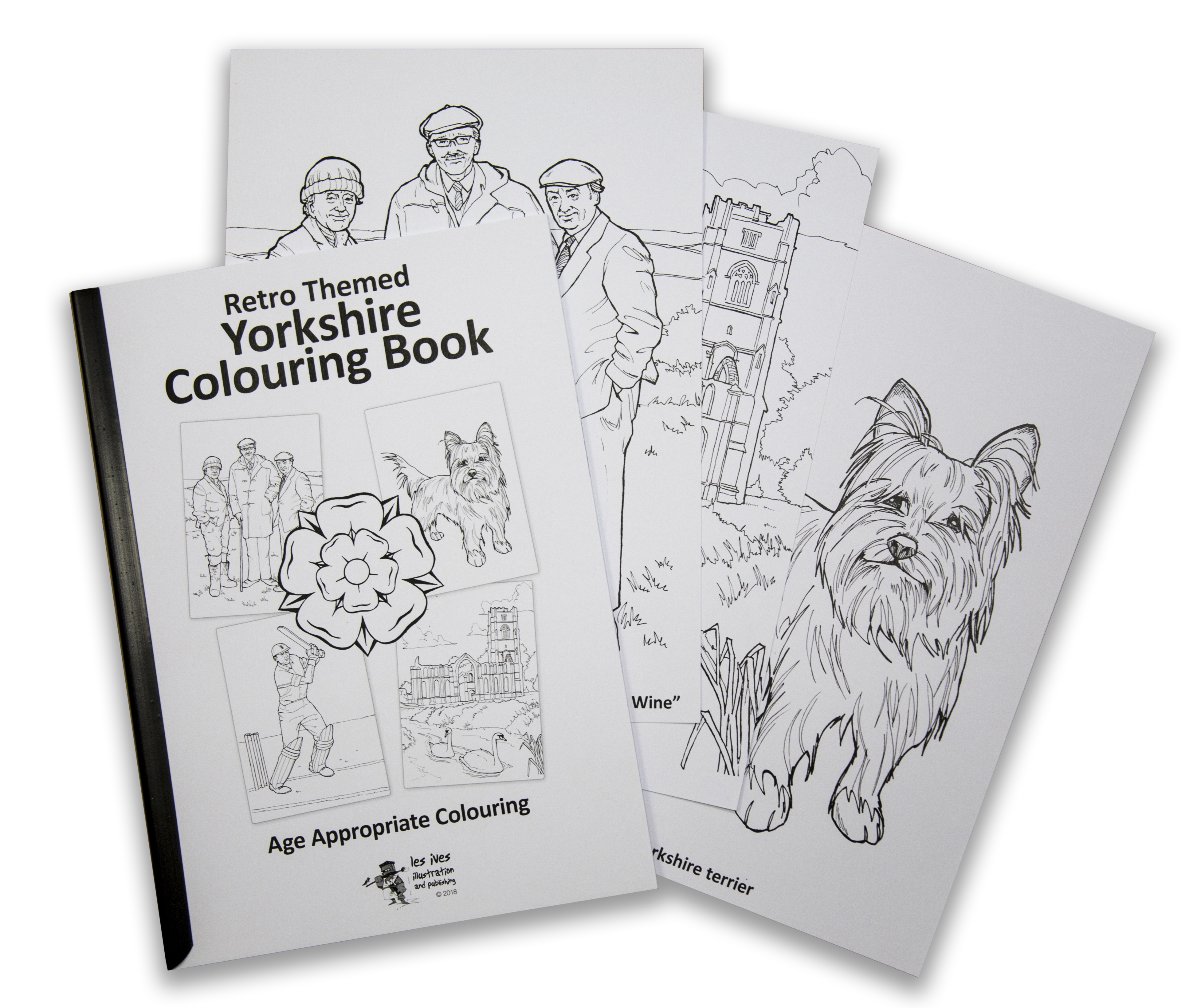 Retro Colouring Books